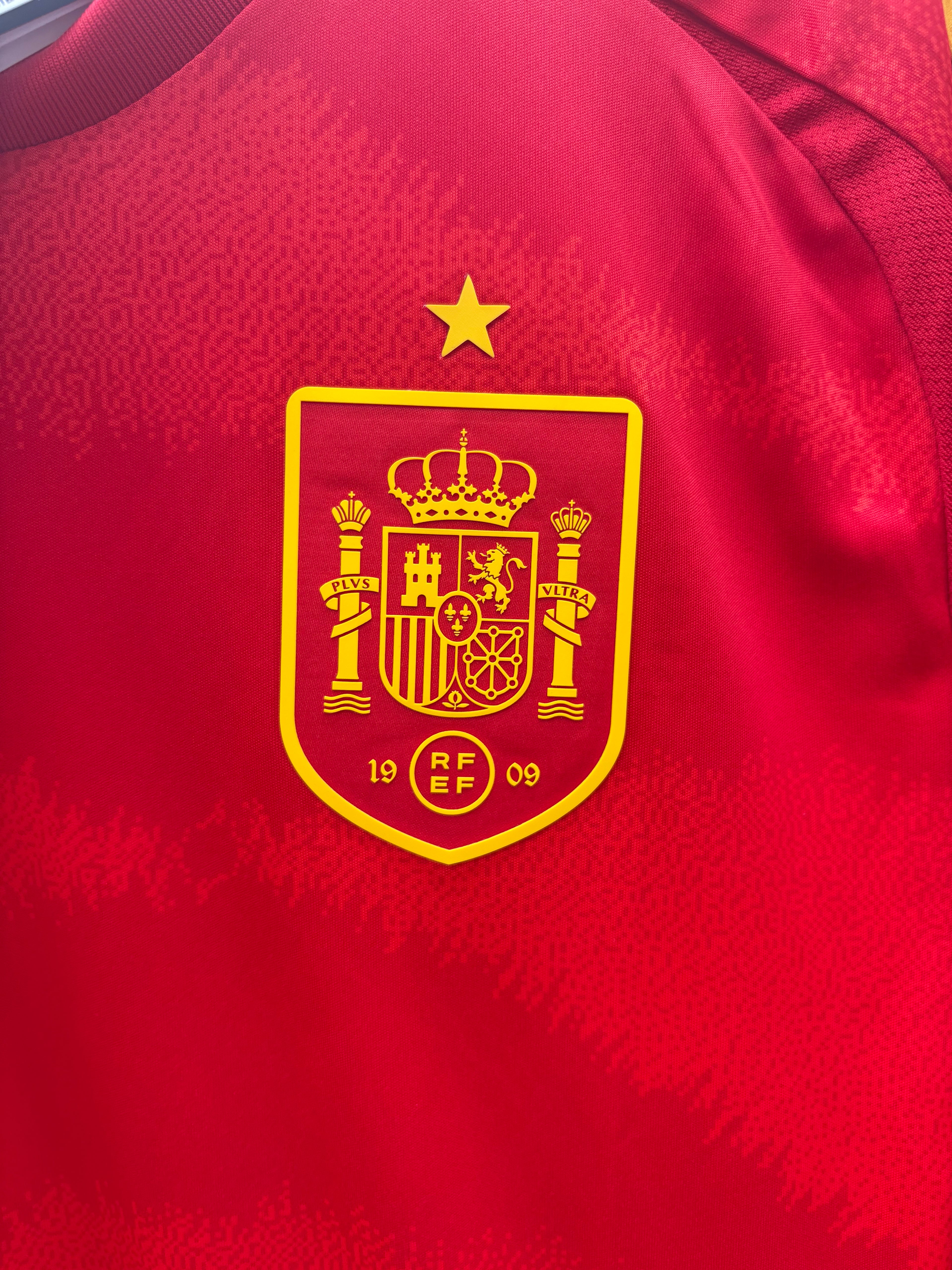 Adidas Spain FEF 23/24 Home Longsleeve Jersey M