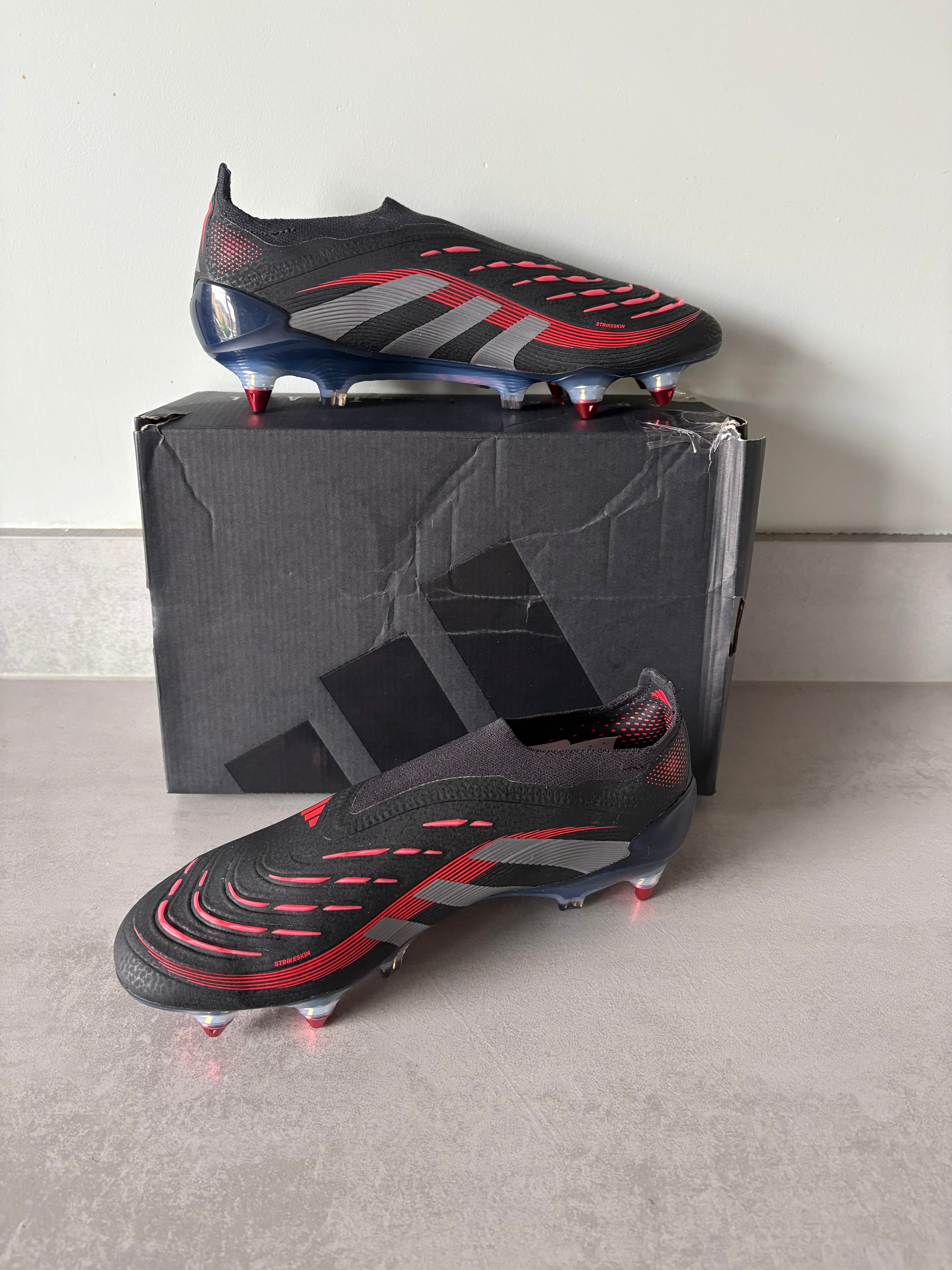 Adidas Predator Elite LL SG Stealth Victory Black/Grey/Red
