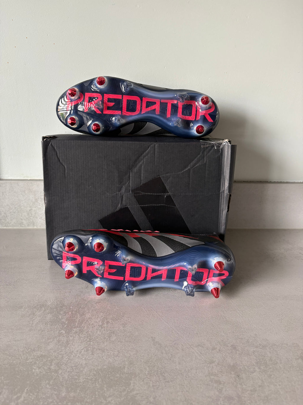Adidas Predator Elite LL SG Stealth Victory Black/Grey/Red