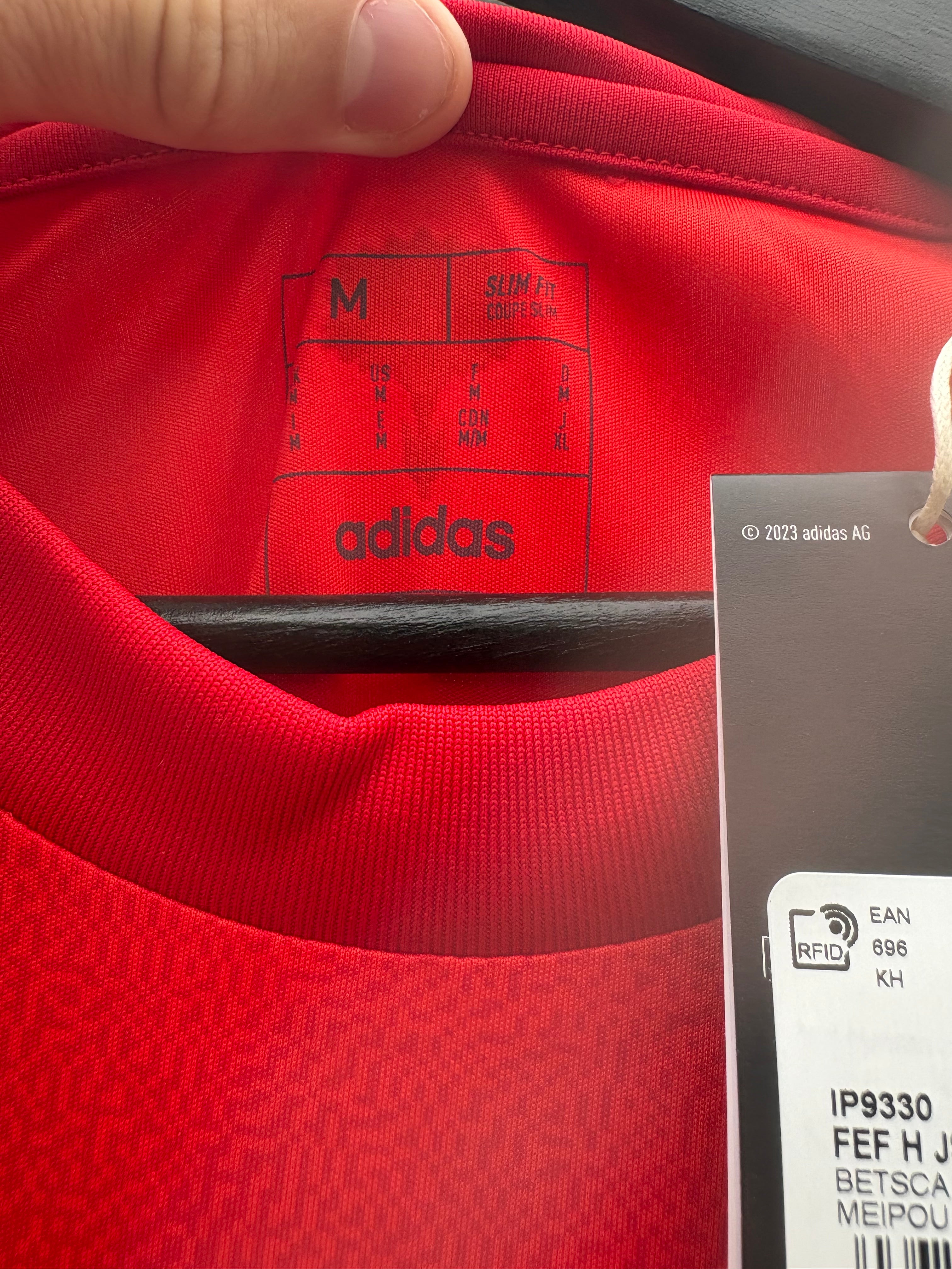 Adidas Spain FEF 23/24 Home Longsleeve Jersey M