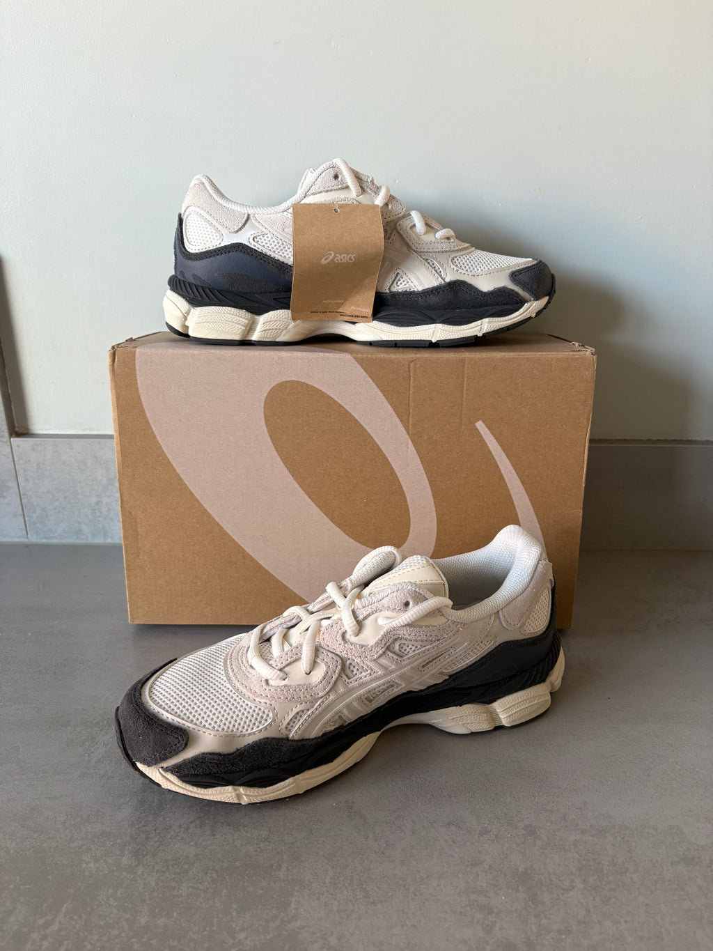 ASICS Gel-NYC Weiß/Rauchgrau