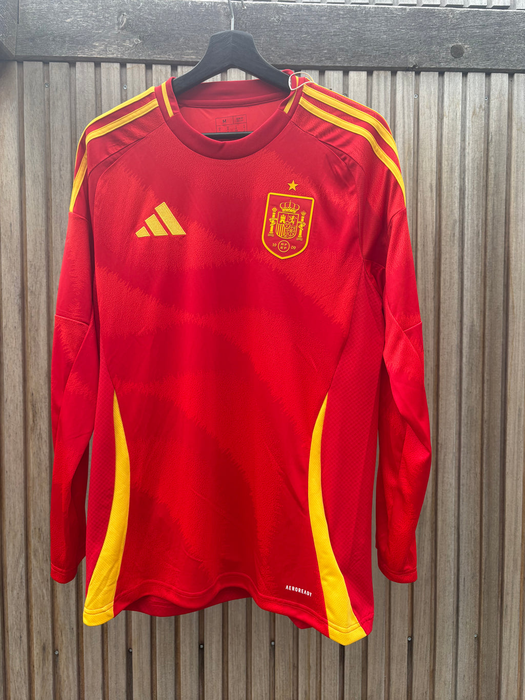 Adidas Spain FEF 23/24 Home Longsleeve Jersey M