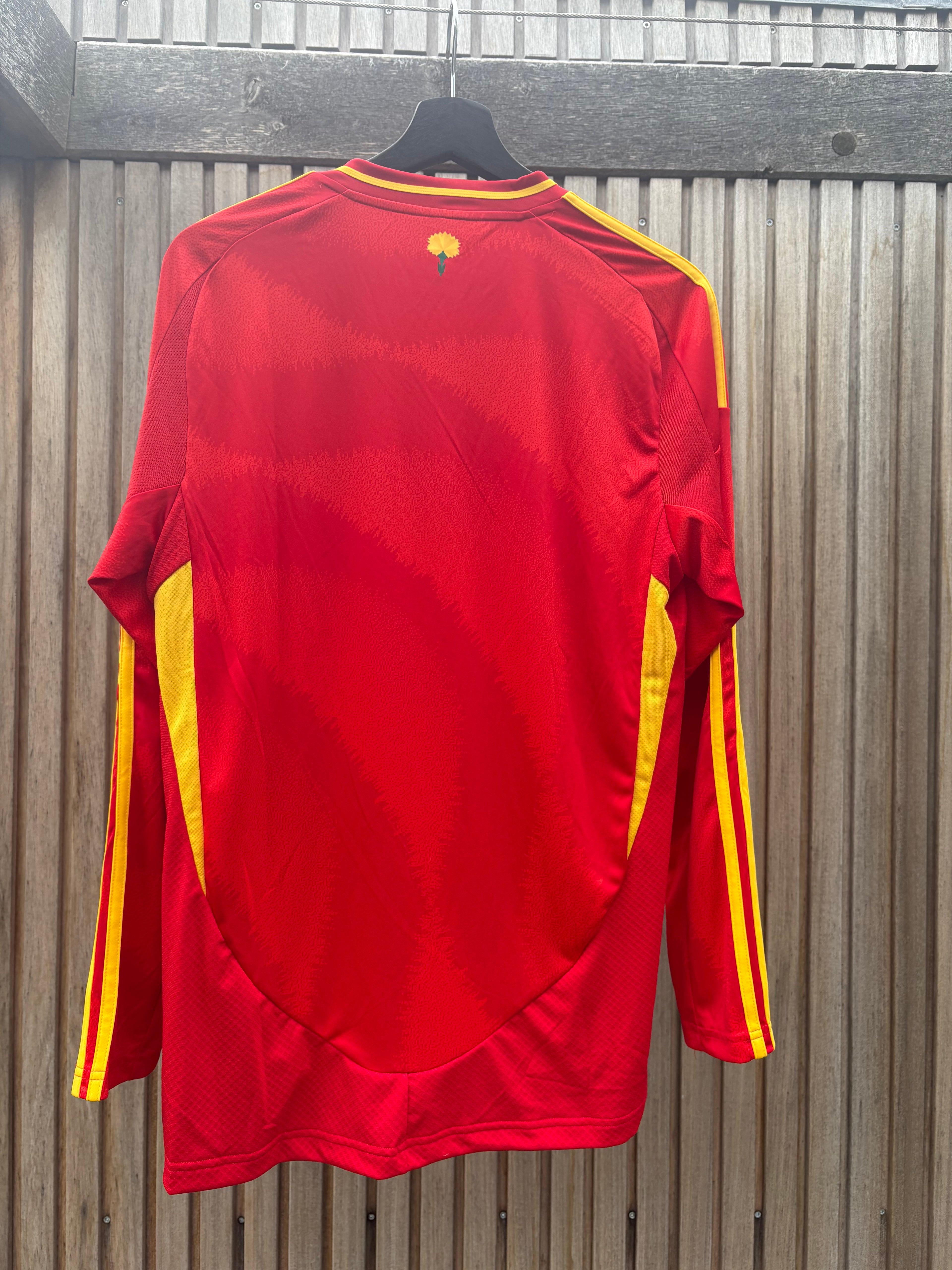 Adidas Spain FEF 23/24 Home Longsleeve Jersey M