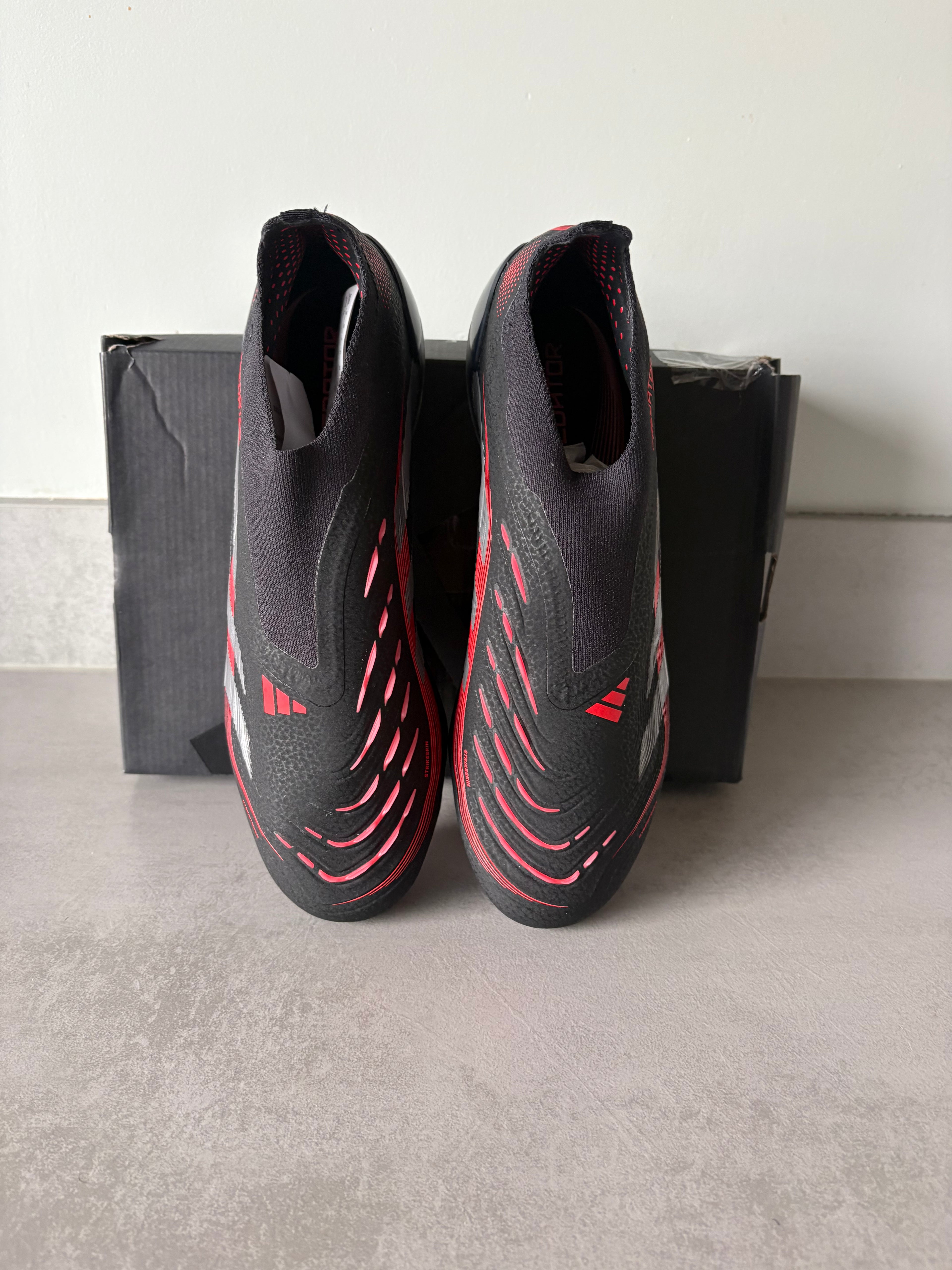 Adidas Predator Elite LL SG Stealth Victory Black/Grey/Red